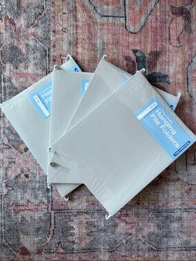 NEW The Container Store Premium Quality Hanging File Folders